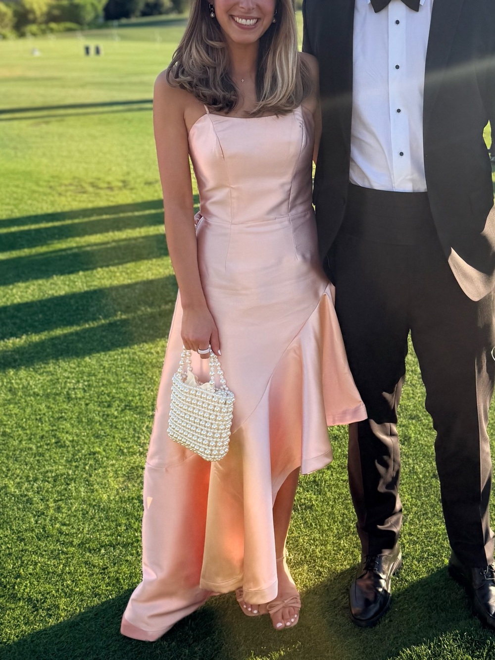 Elliatt Occasion Dress in Ballet Pink - Picture 4 of 4